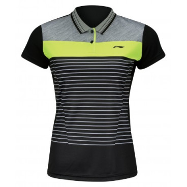 Tshirt LI-NING noir jaune W