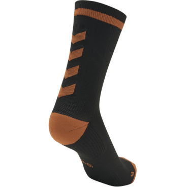 Hummel Elite Indoor Low Noires/Oranges