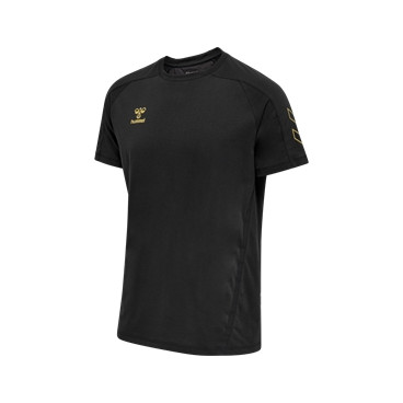 Tshirt HML Cima XK Kids Noir Or