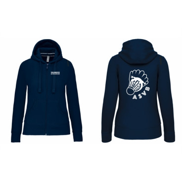 Veste capuche ASVB Femme