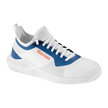 Kempa Kourtfly Kids Blanc/Bleu