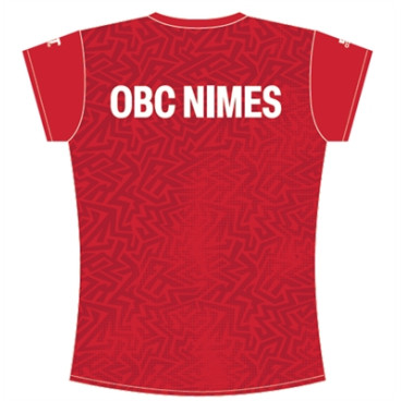 Maillot sublimé OBC Nîmes Femme
