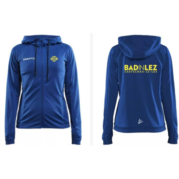 Veste capuche BAD IN LEZ Femme