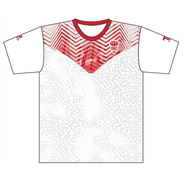 Maillot sublimé blanc OBC Nîmes Enfant