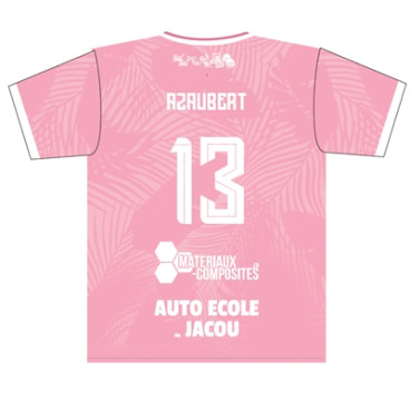 Maillot Sublimé Octobre Rose Homme/Junior JACCHB - Pas de n° ou personnalisation