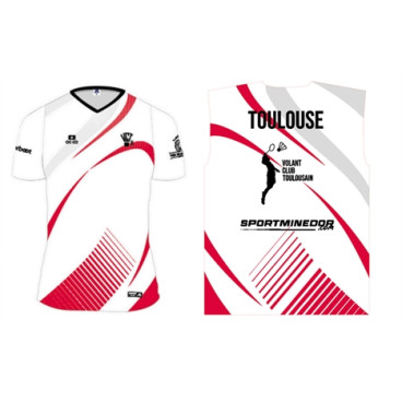 Maillot sublimé blanc VCT Enfant