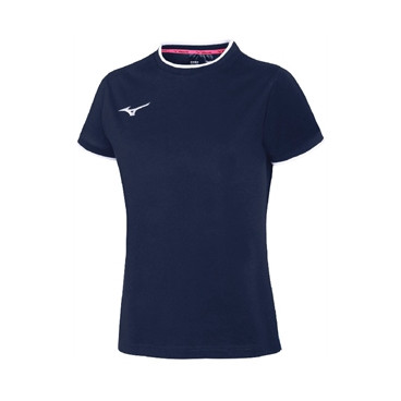 Mizuno Tee Woman Navy/White