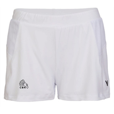 Short Blanc CBN femme