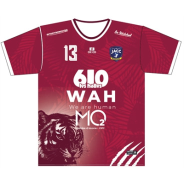 Maillot Sublimé Bordeaux Homme/Junior JACCHB - Pas de personnalisation