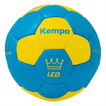 Ballon Kempa LEO Bleu/Jaune