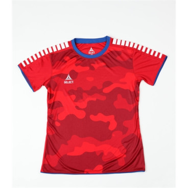 Tshirt Player Camo Rouge/Bleu W