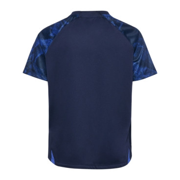 Tshirt HMLBLAZE26 Pro Training Jersey Kids Bleu/Noir
