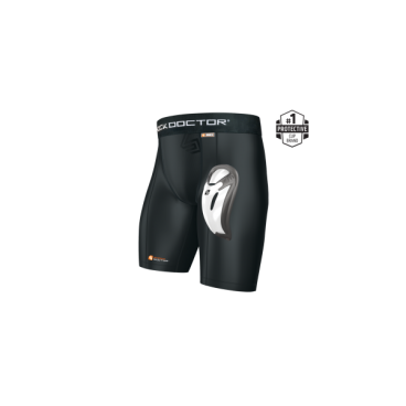 Coquille de protection avec short