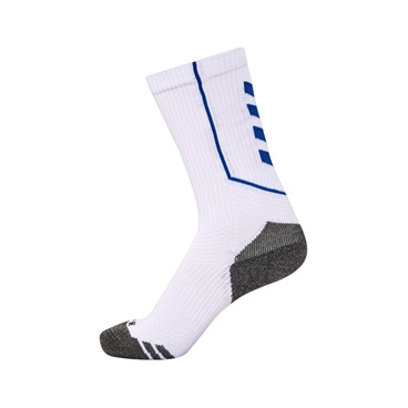 hmlPRO Training Socks Low Blanc / Bleu