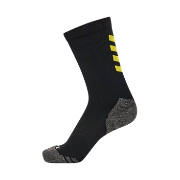 hmlPRO Training Socks Low Noires/Jaunes