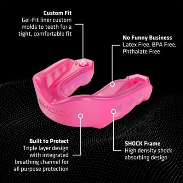 Protège Dents Gel Max Rose